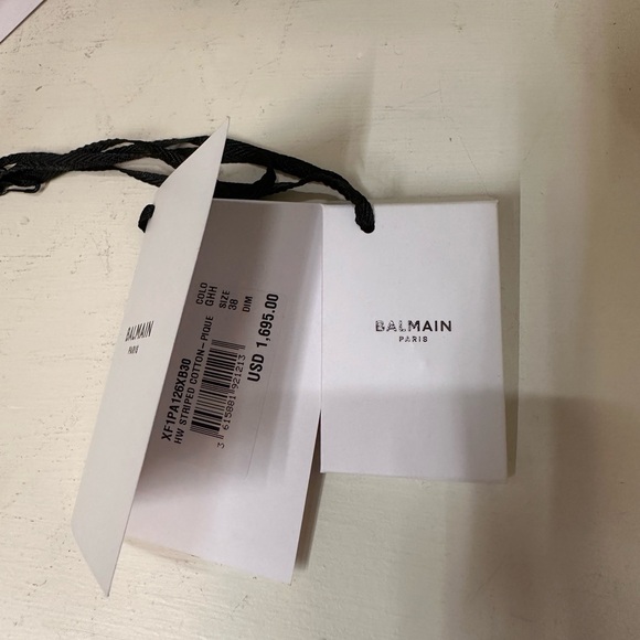 Balmain Striped Shorts - Picture 5 of 7